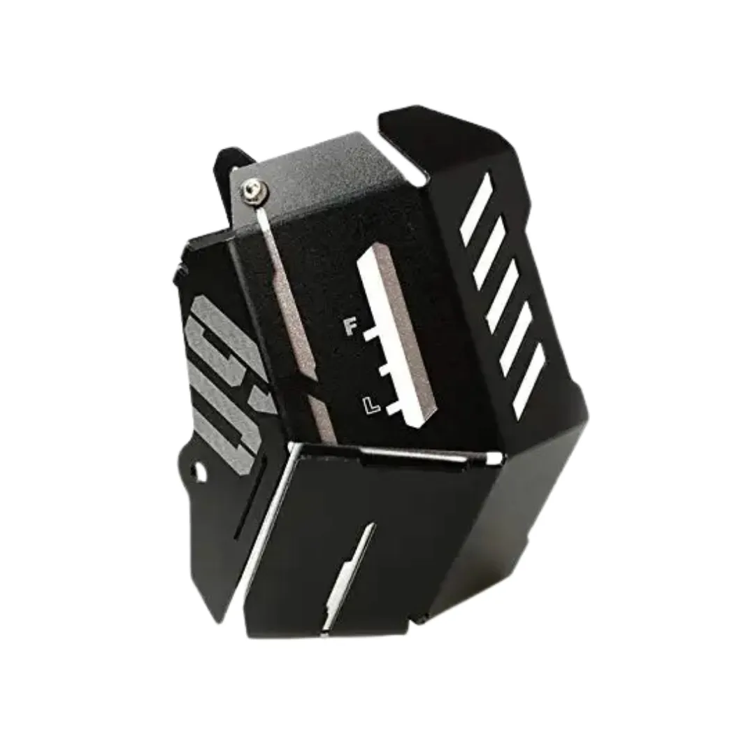 Yamaha MT-09 Radiator Bottle Guard/ Cover - Black/ Black
