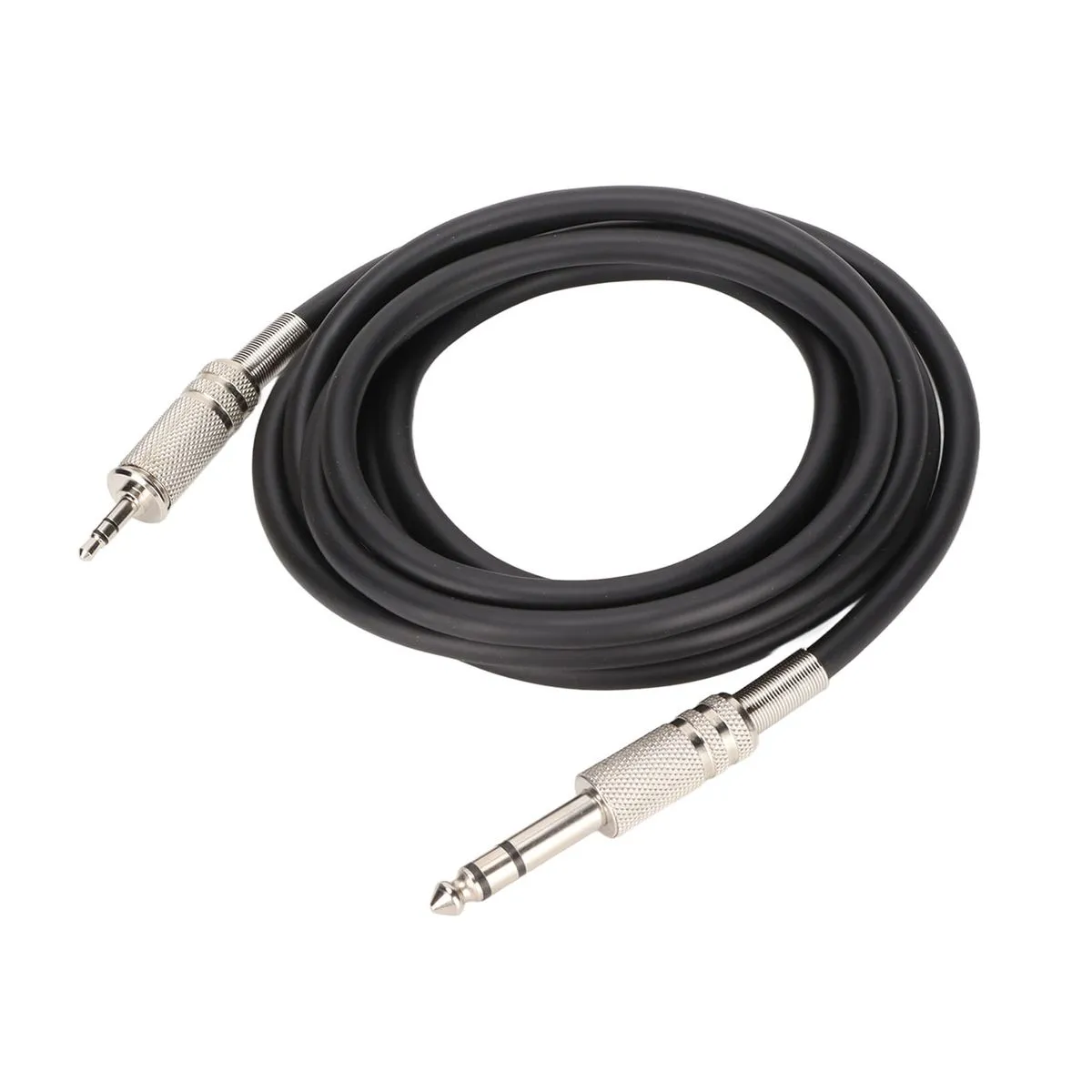 6.35mm to 3.5mm Stereo Adapter Cable for Car Amplifiers