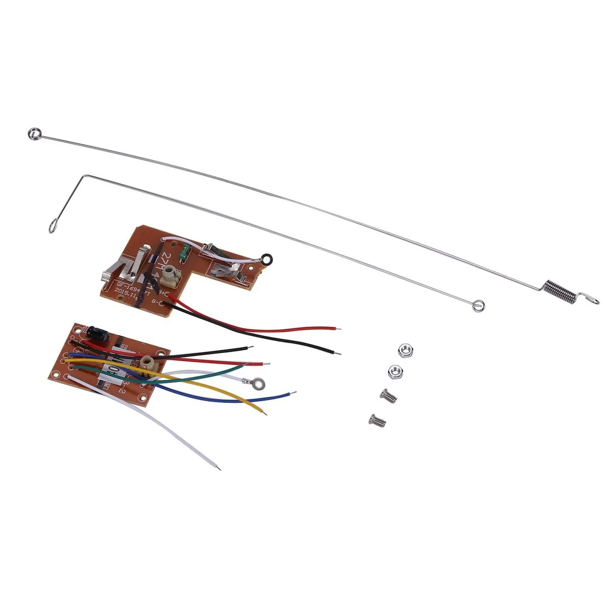 4CH 40MHZ Remote Transmitter & Receiver Board with Antenna for DIY RC Car