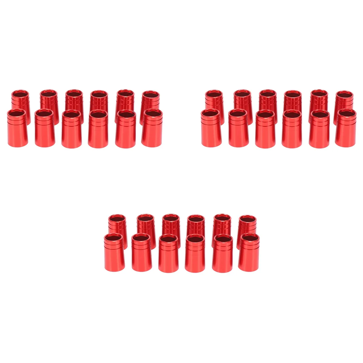12Pcs/Pack Golf Ferrules 370 Aluminum 22Mm For Irons Shafts Golf