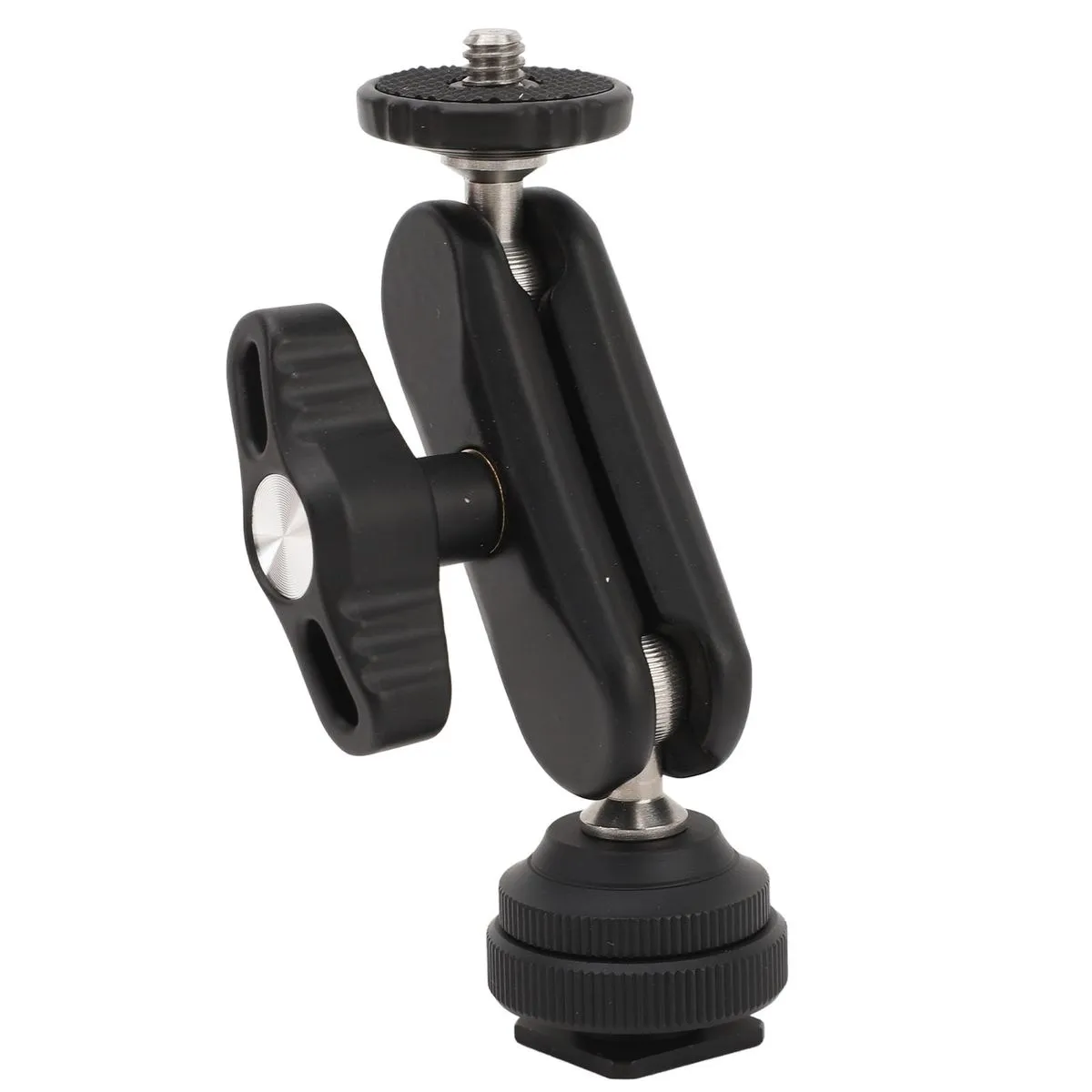Friction Arm with Cold Shoe for Monitors/LEDs Daily Use