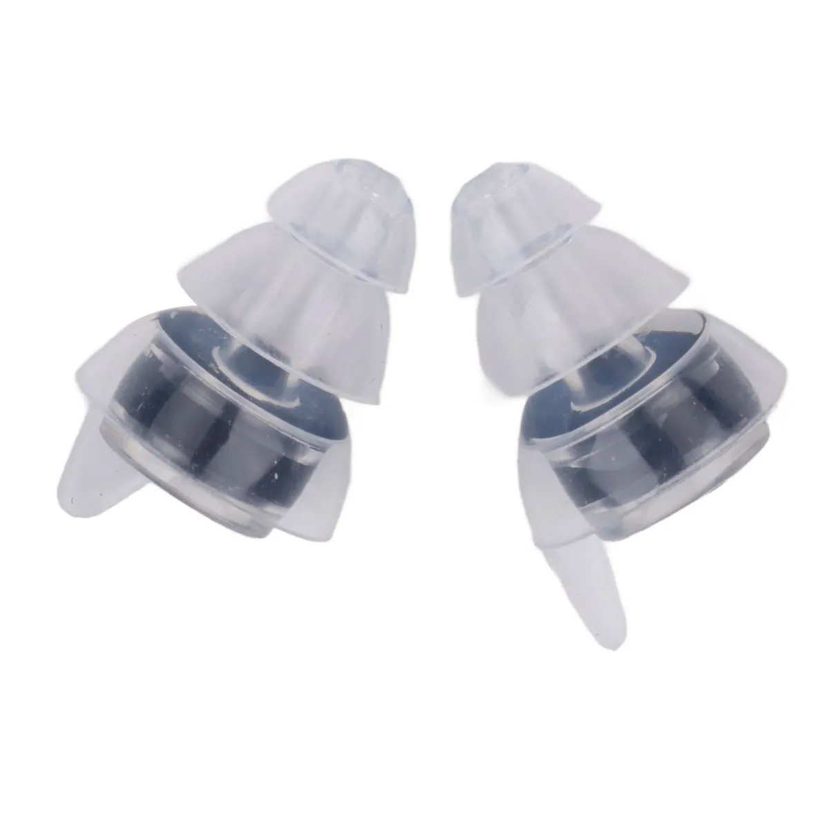 Hearing Protection Ear Plugs with Noise Reduction for Mountaineering Black