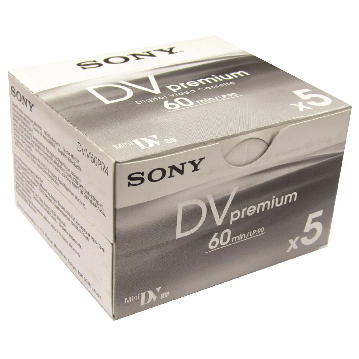 Sony Premium Digital Dv Video cassette 5 pack