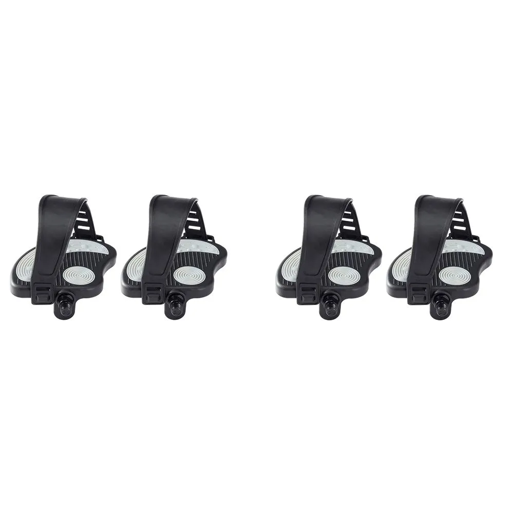 Exercise Bike Pedals With Straps 1/2Inch