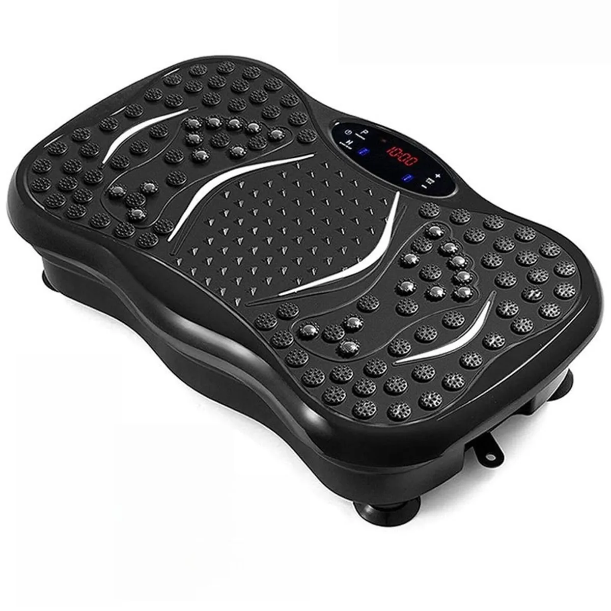 Vibration Plate Exercise Machine with Resistance Bands & Remote