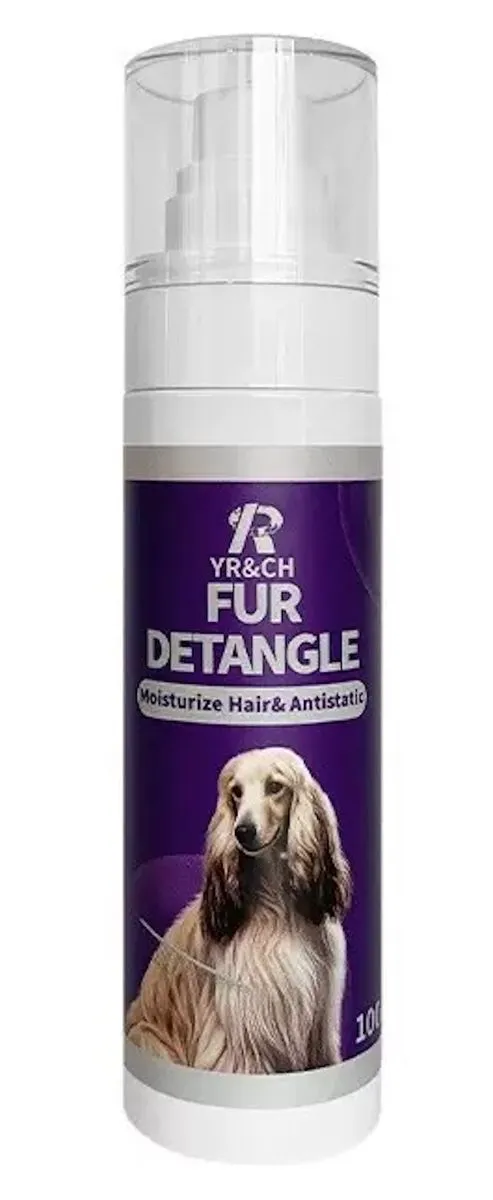 Pet Fur Detangle Dog and Cat Grooming Spray Moisturize Hair & Antistatic