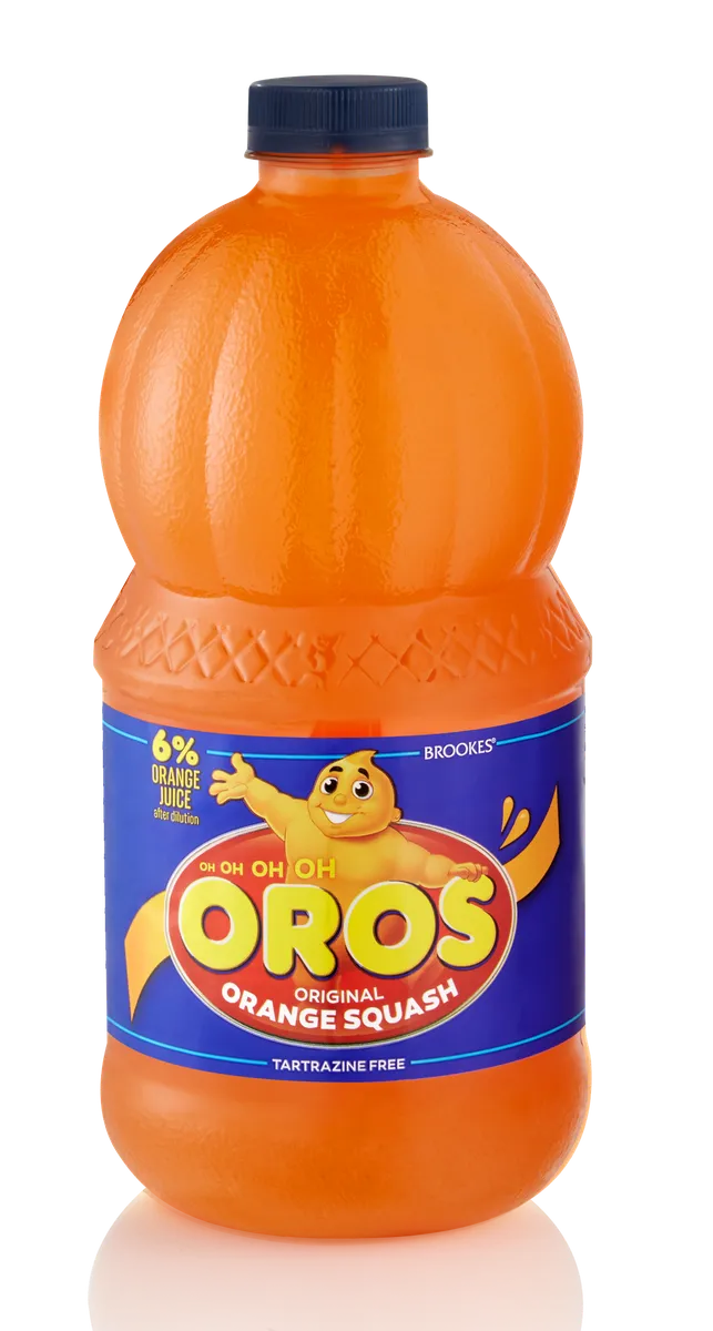 Brookes Oros Squash Orange 2L