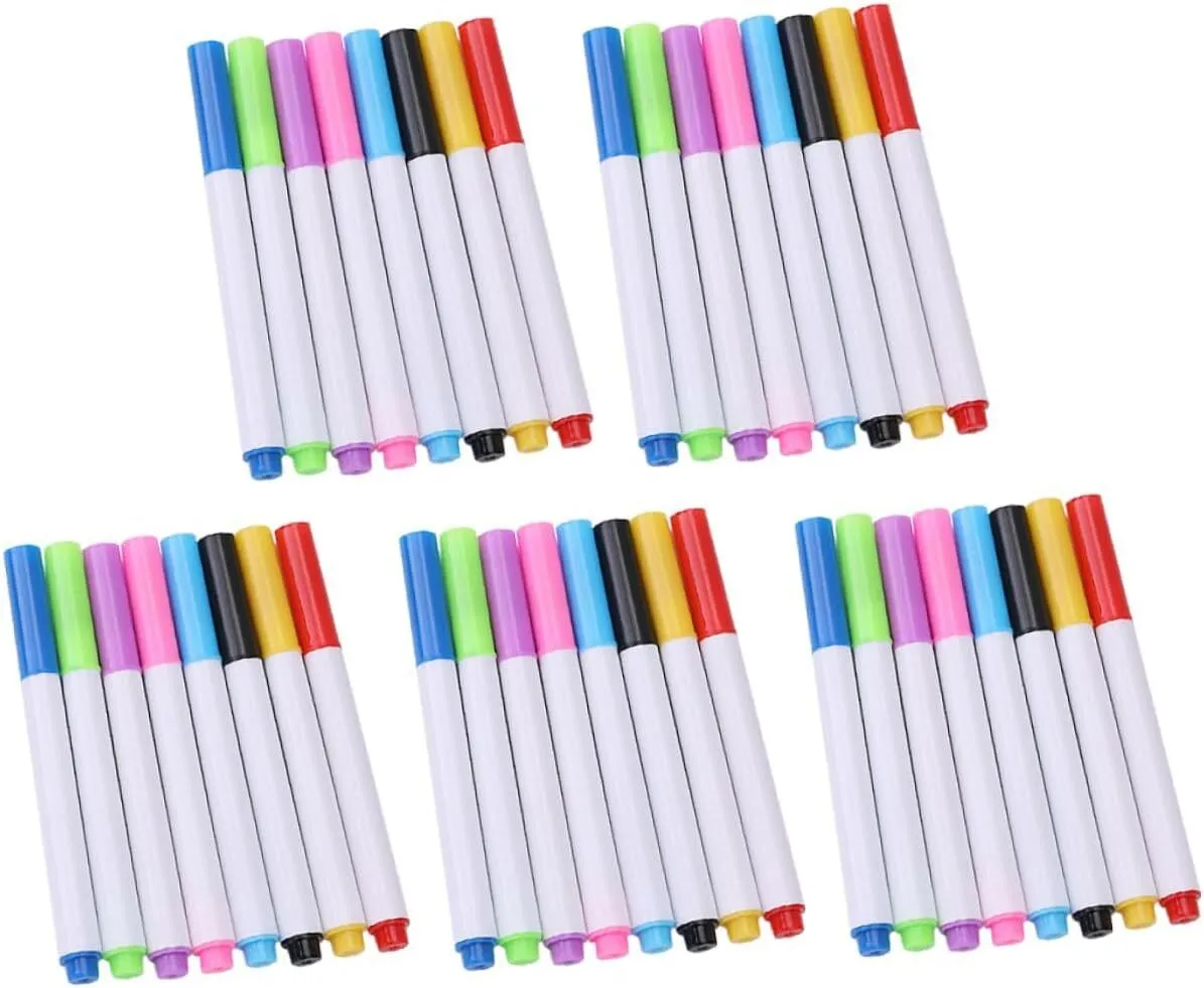 40 Pcs Dry Erase Markers for Boy Girl Convenient Painting Pens