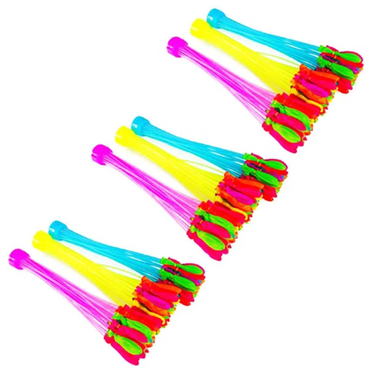 Water Balloons - Rapid Filling, Self Tying (333 Balloons, Assorted Colours)