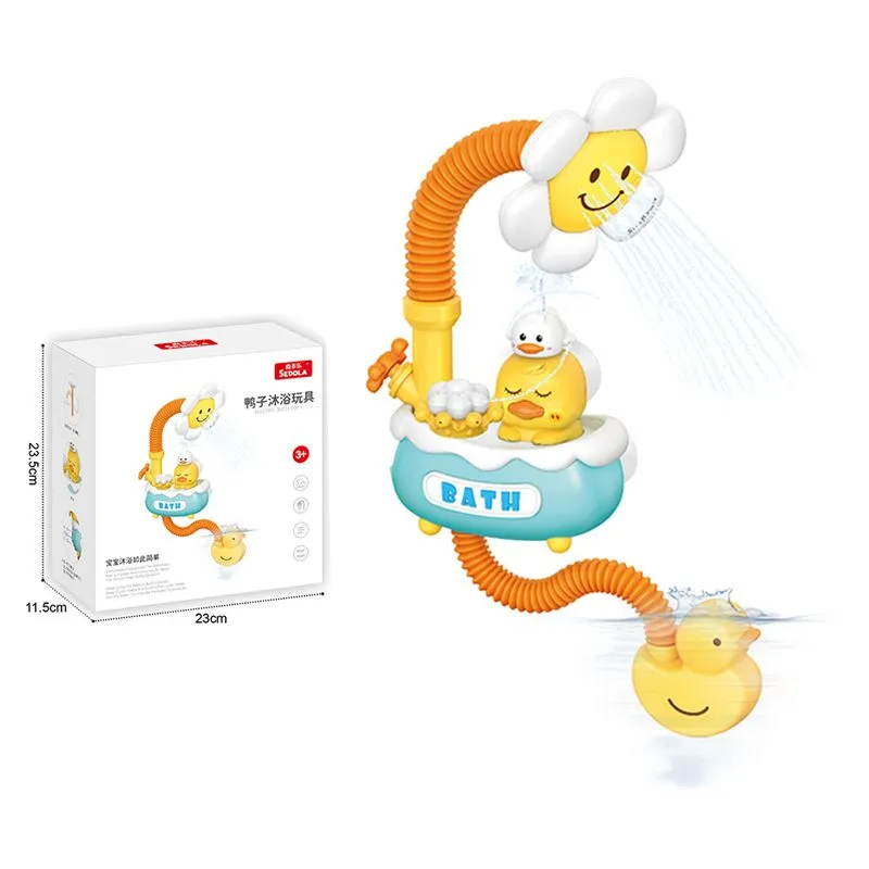 Baby Bath Shower Head Nozzle Spout Rinser Water Play Toy Sprinkler Bath Toy