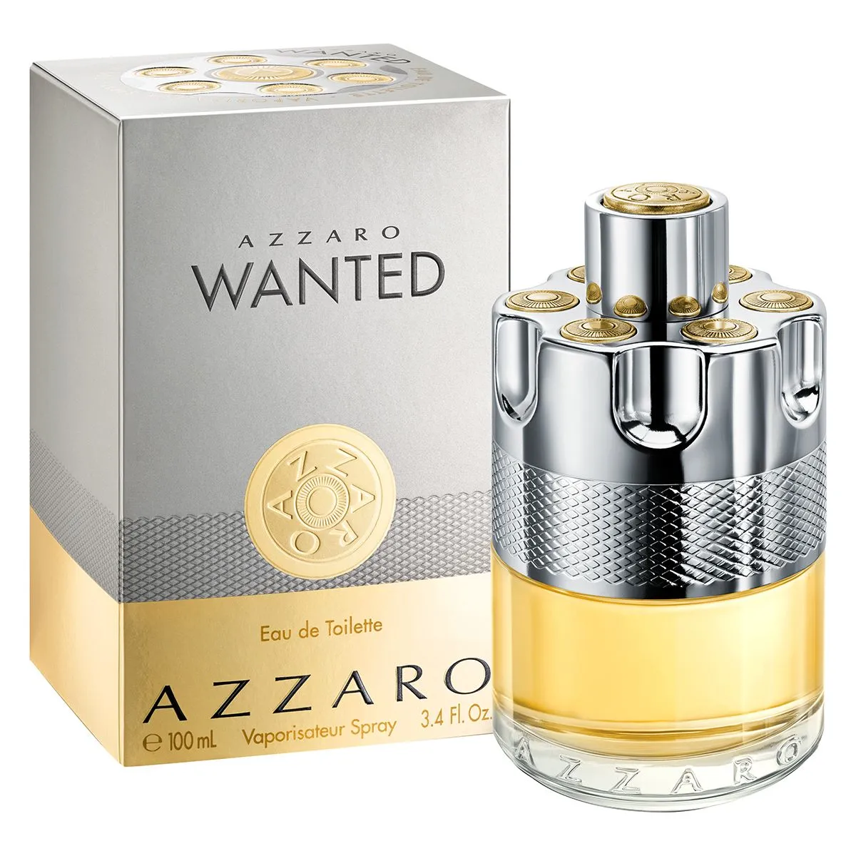 Azzaro Wanted Eau de Toilette, Vibrant & Irresistible Mens Fragrance 100ml