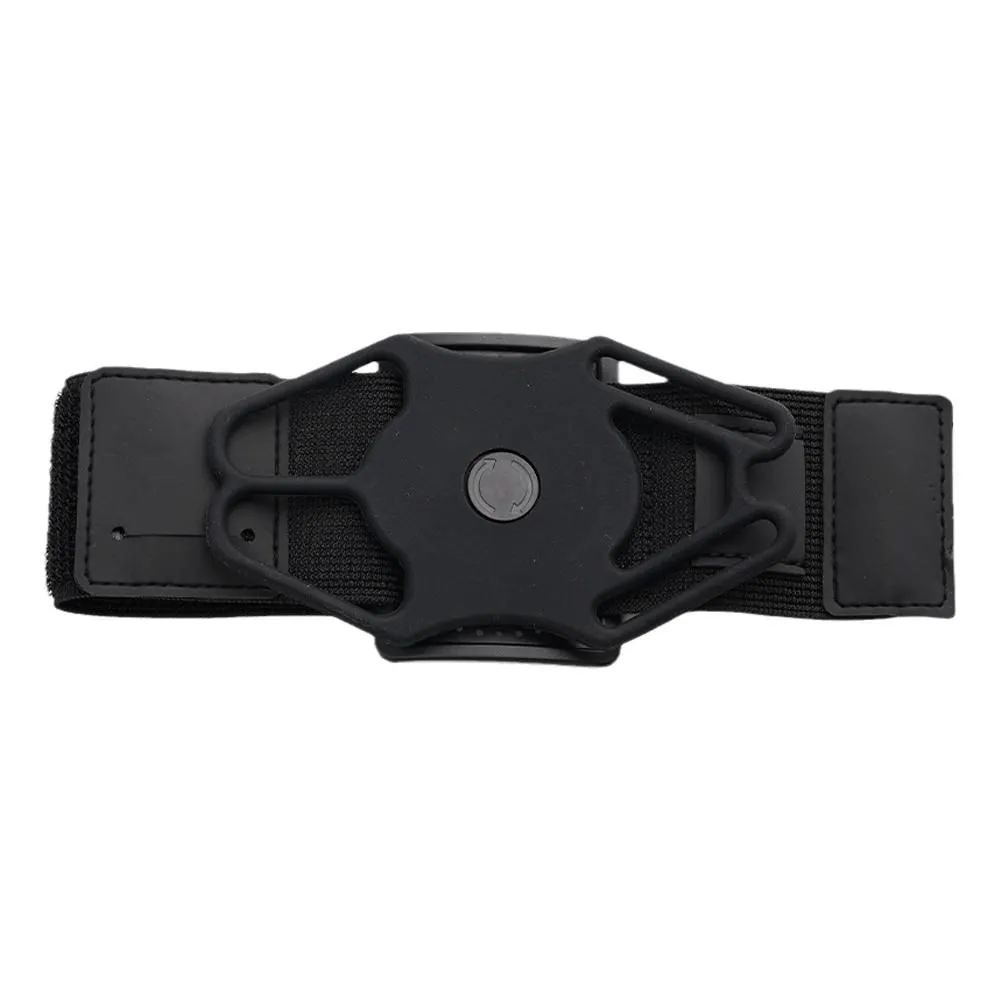Sports Phone Holder Armband Wrist Case Gym Running Arm Band Phone Bag - Black
