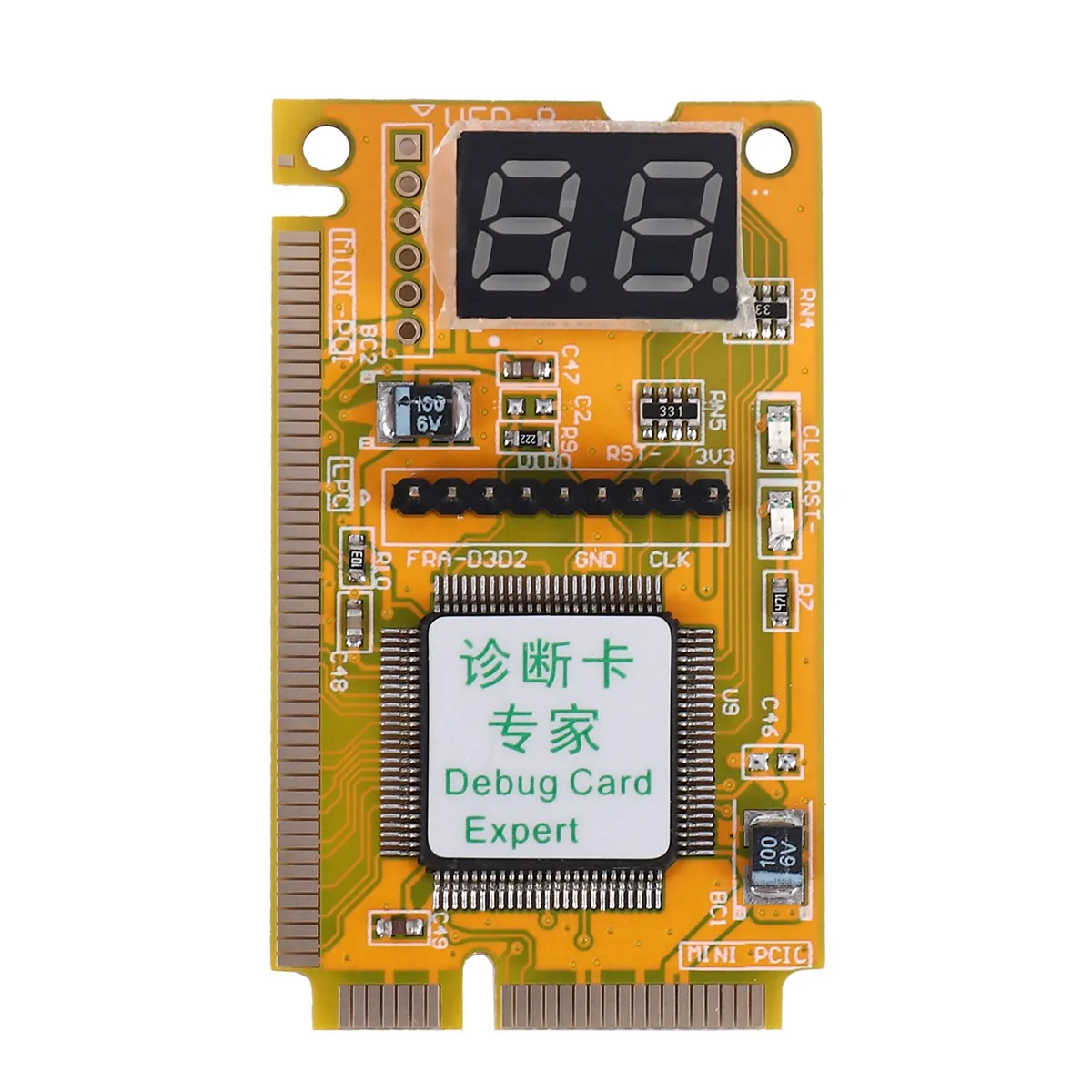 Debug Card Mini PCI PCI-E LPC PC Laptop Analyzer Tester