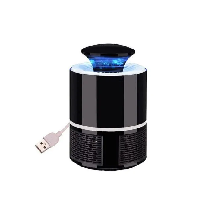 USB-Powered Mosquito Killer Light - Black