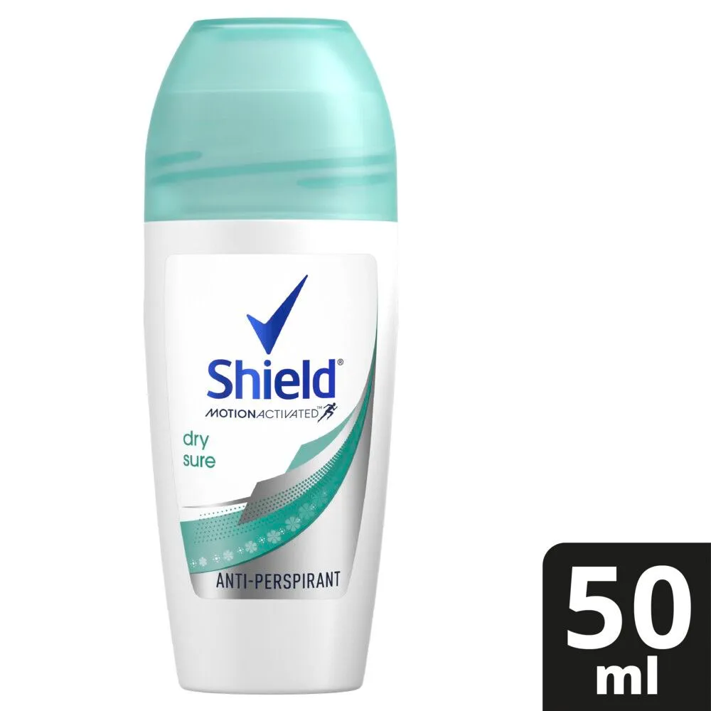Shield Women Dry Sure Antiperspirant Roll-On Deodorant 50ml