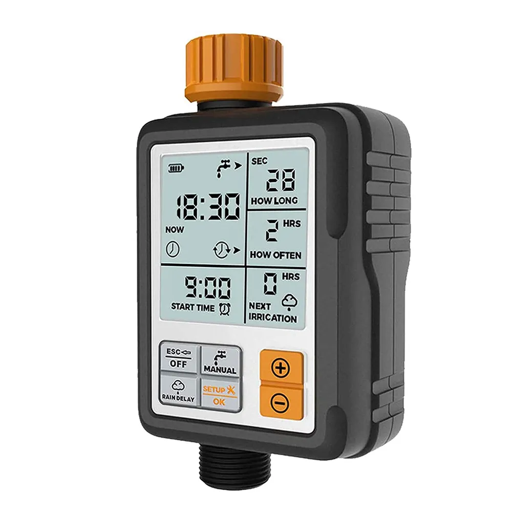 Large LCD Screen Watering Timer Programmable Irrigation System for Garden