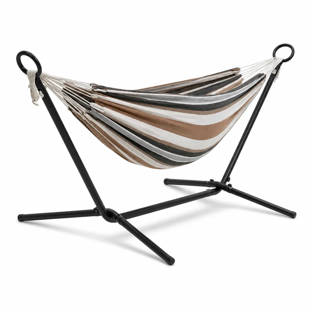 Hammock with Stand Freestanding Design for Outdoor Relaxation