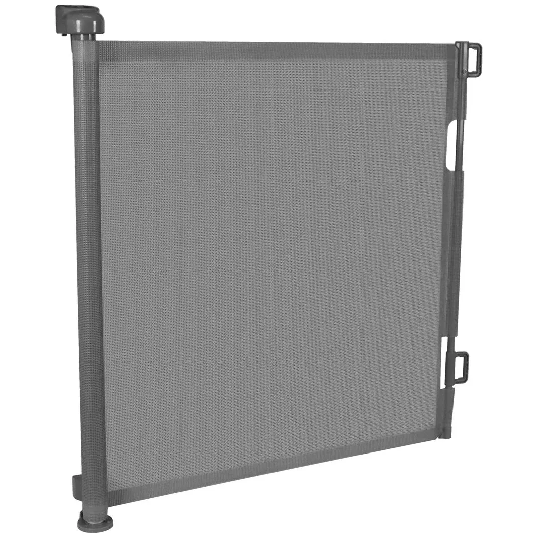 Baby Links Retractable Safety Gate - Grey