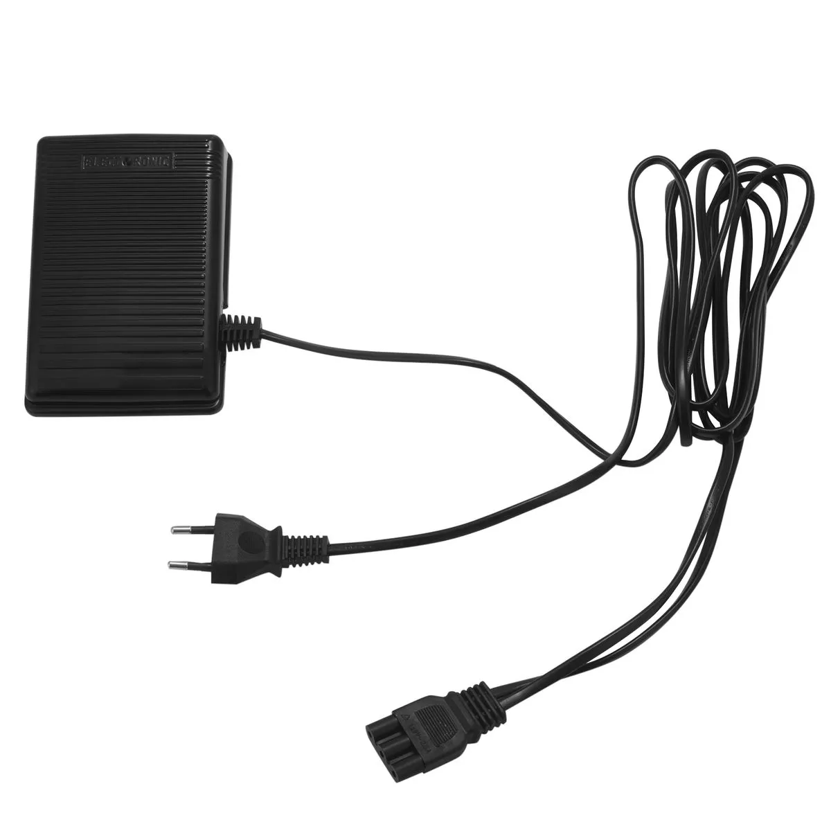 Foot Control With Power Cord Pedal Control Eu Plug 200-240V Black