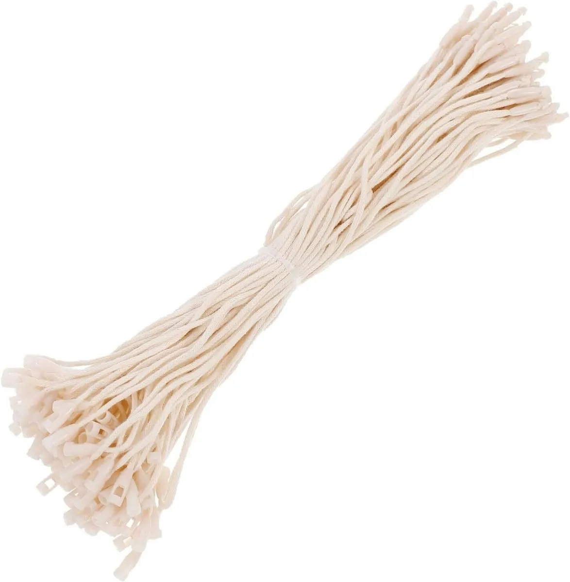 1000pcs Cotton Tag Fasteners for Clothing and Crafts Cotton Hanging String