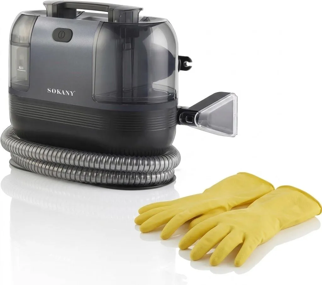 Portable Carpet & Upholstery Cleaner | 1500W Fabric Washer & Passion Gloves