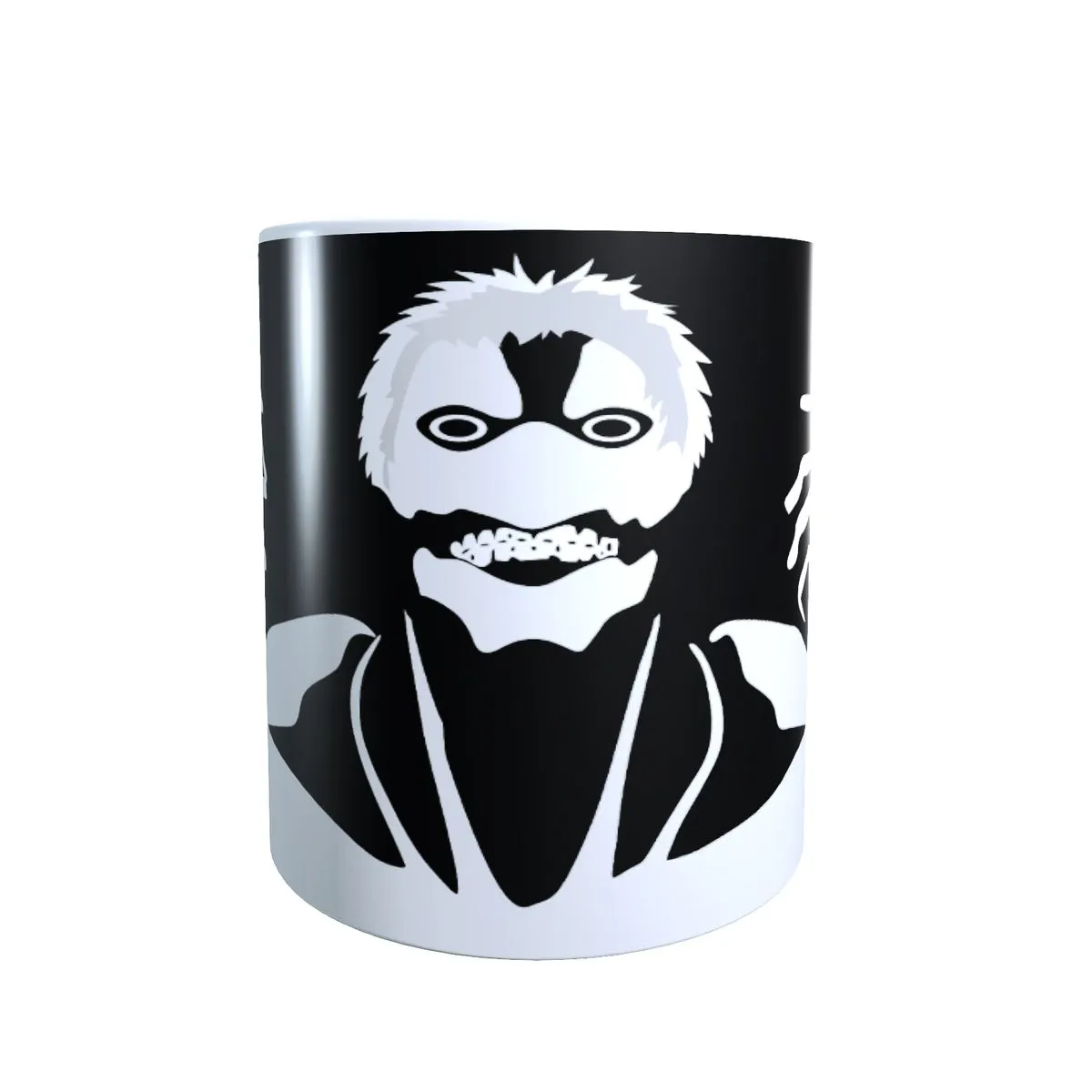 Eren Titan Black and White - Attack on Titan Coffee Mug