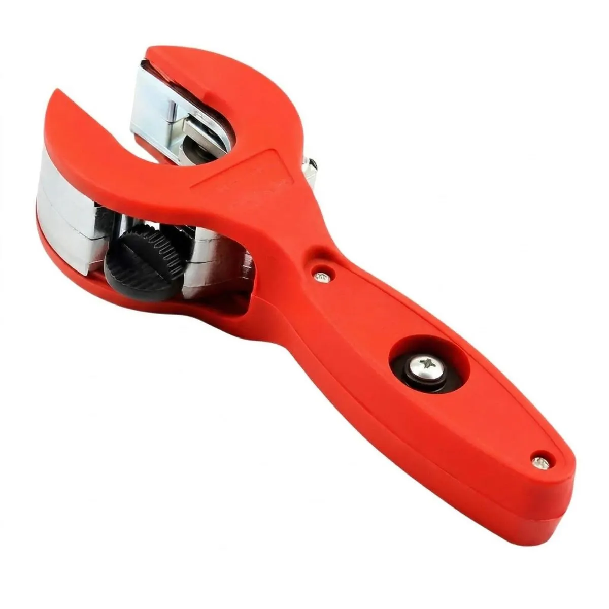 2-in-1 Close Quarters Ratcheting Tubing Cutter - Red