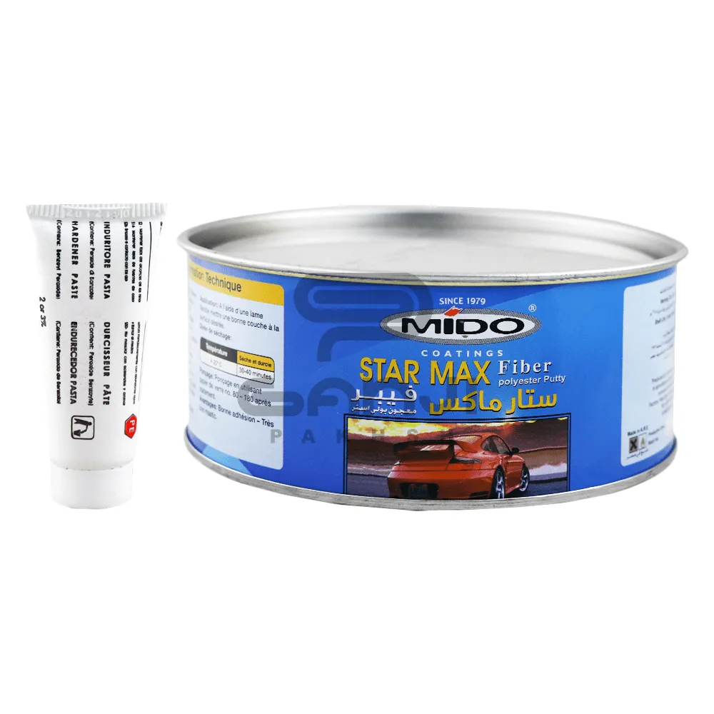 Fiberglass Putty 1 Kg Mido Star Max Fiber Model