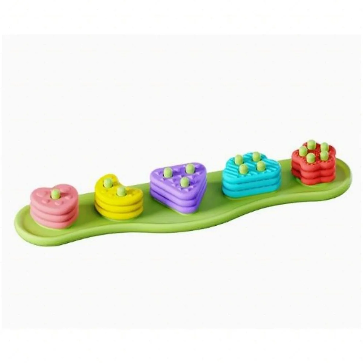 Montessori Learning Toddler Toys Shape Color Sorting Stacking Toy