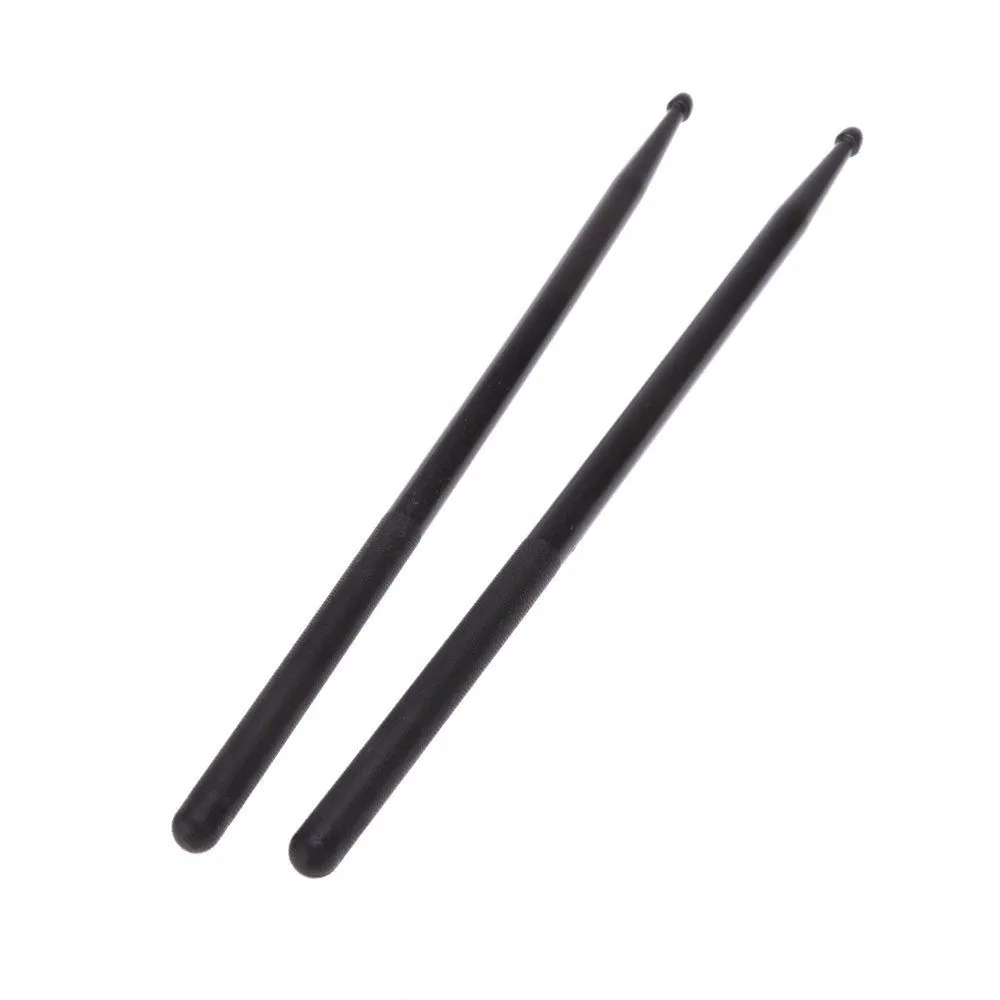 Drumsticks Nylon Stick for Drum Set Lightweight Professional Black