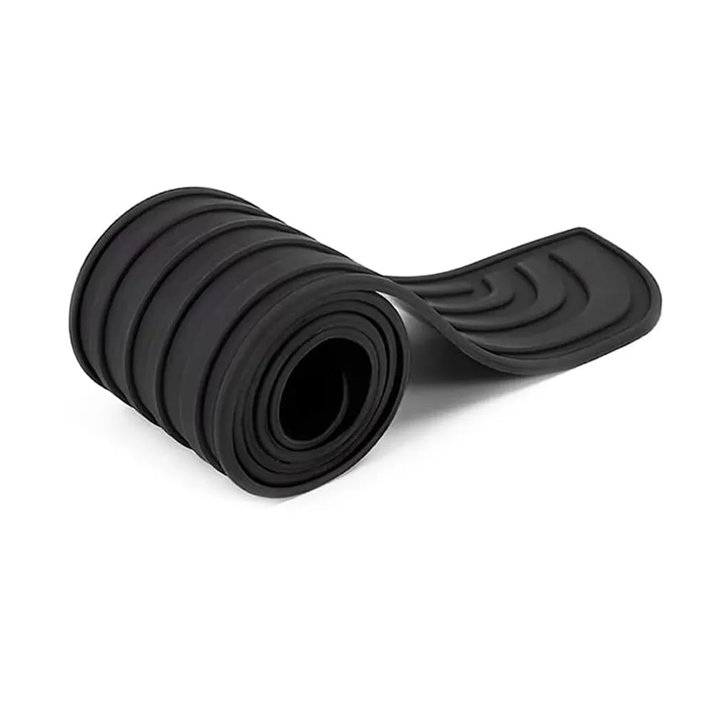 9cm Car Rear Bumper Protector, Universal Rubber Car Boot Protective Film