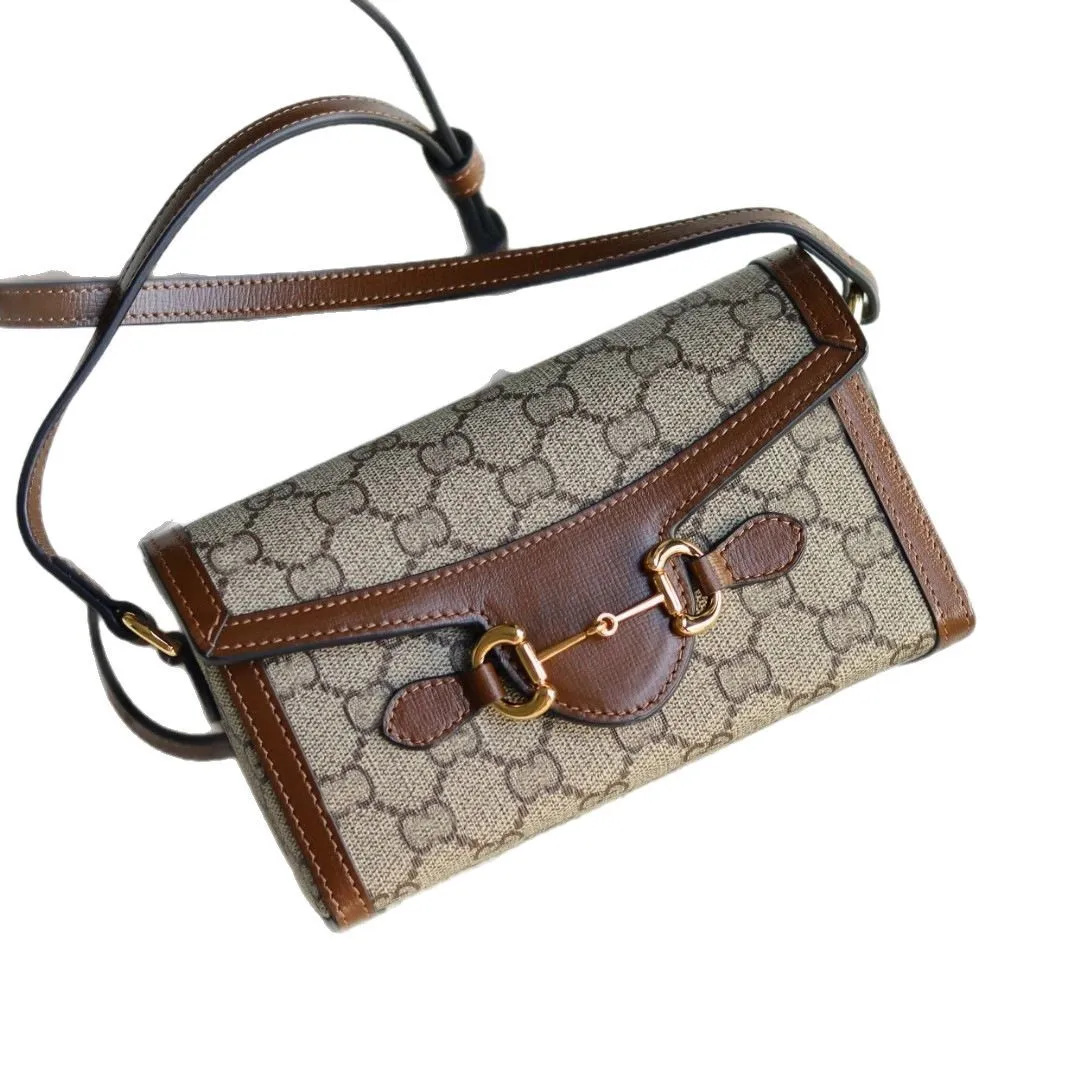 Saddle Buckle Box Bag Mini Shoulder Bag