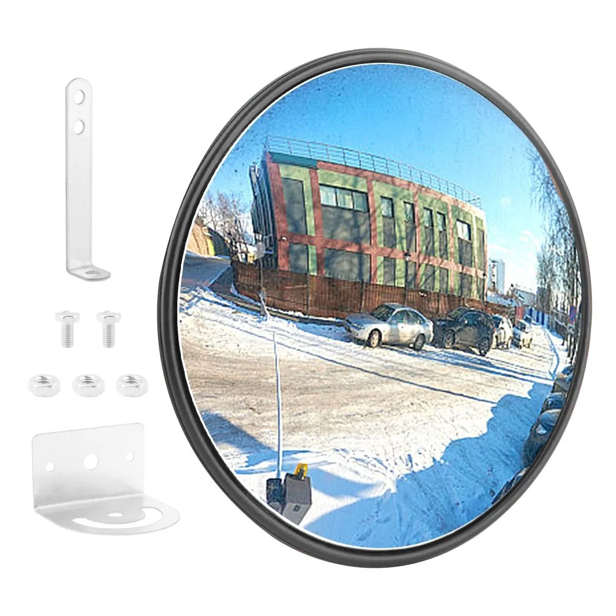 45CM Security Indoor Convex Mirror Wall Mirror for the Garage Blind Spot