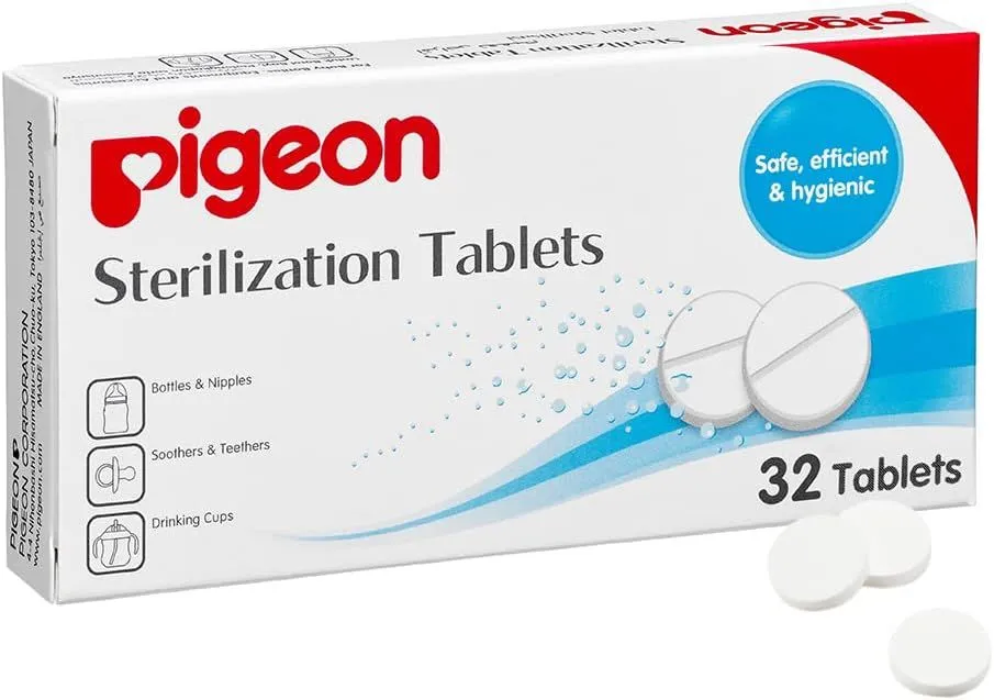 Pigeon Baby Bottles & Accessories Sterilization Tablets 32s