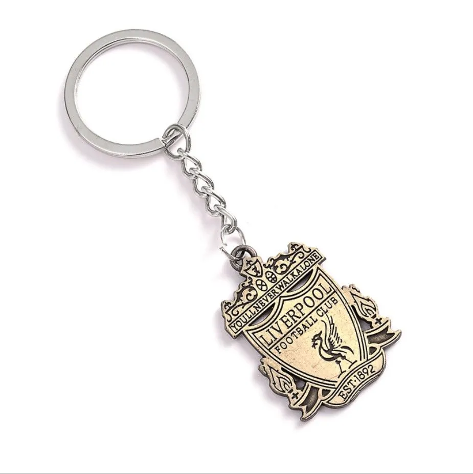 SOCCER Liverpool Key Ring Key Chain - Bronze - Gold