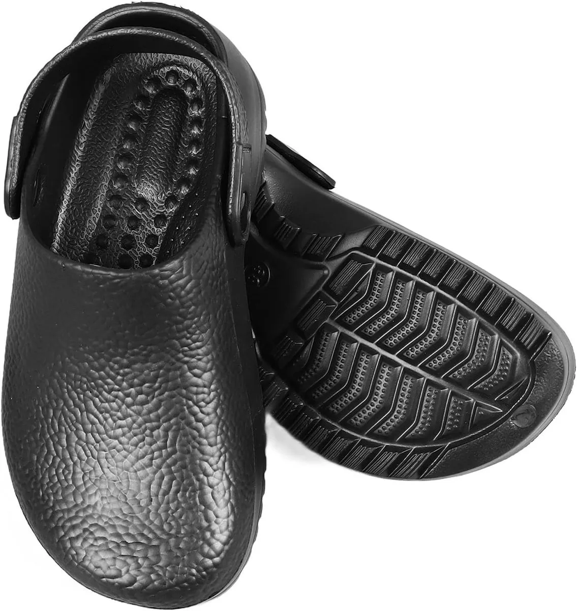 Slip Backless Chef Shoes Breathable Mesh Casual Nursing Work Sneakers