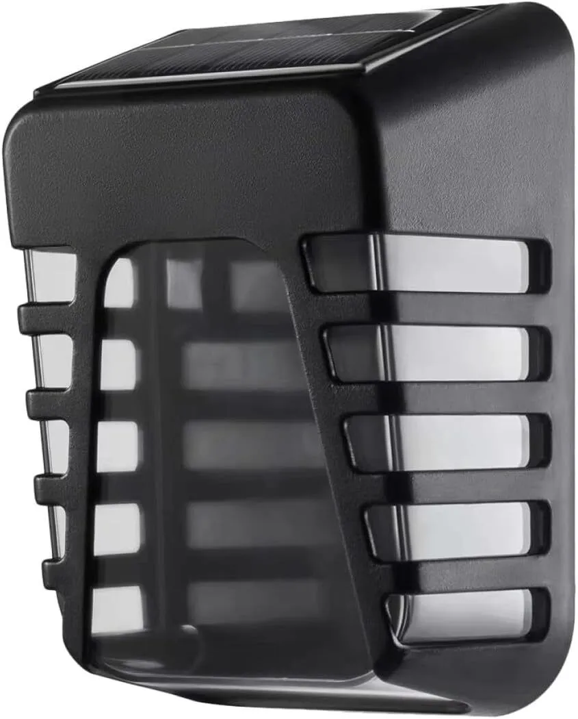 Solar Outdoor Wall Light Waterproof LED Solar Light for Garden Yard Fence
