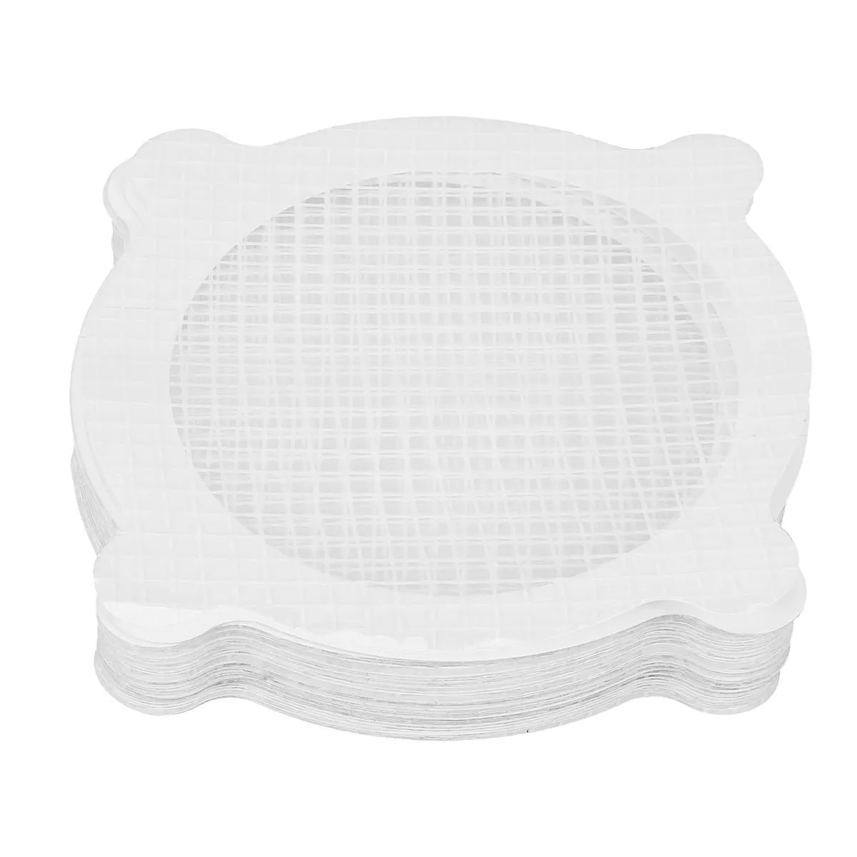 30 Pcs Shower Drain Hair Catcher Cover For Showers & Bathtubs Mesh