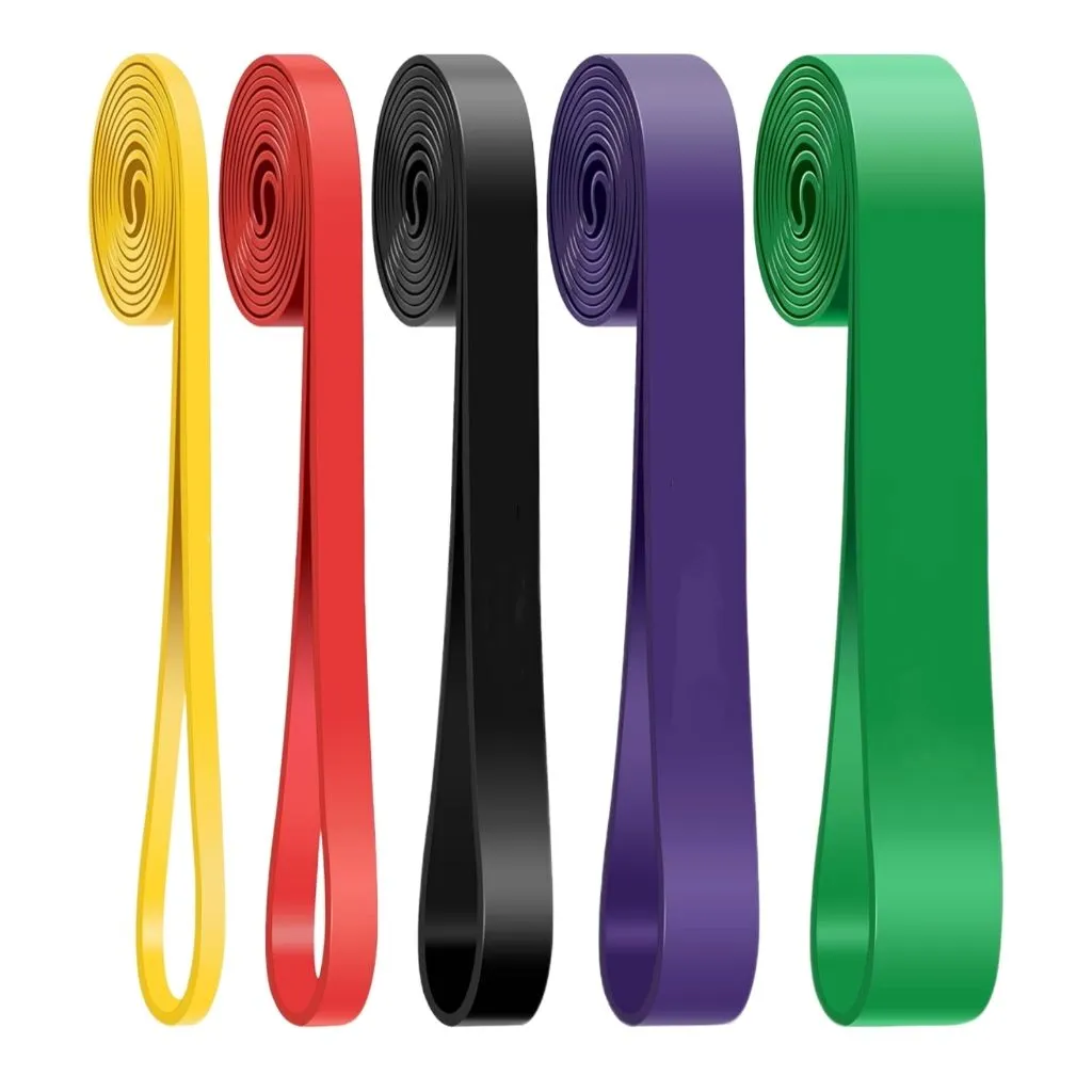 5Pieces Fitness Pull-Up Resistance Bands,Pilates Stretching Bands