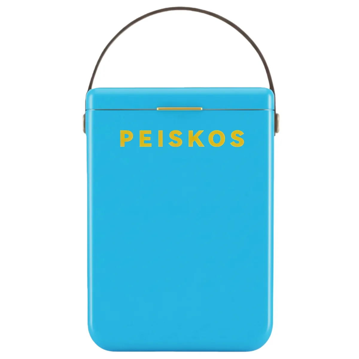 PEISKOS 10 Liter Insulated Cooler Box Camping Picnic Hard Cooler with Belt - Blue