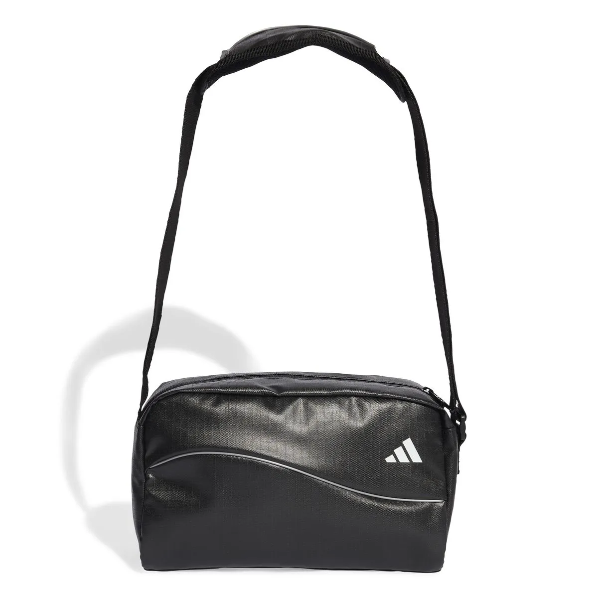 adidas Glow Mini Duffel Bag - Black/White - Black