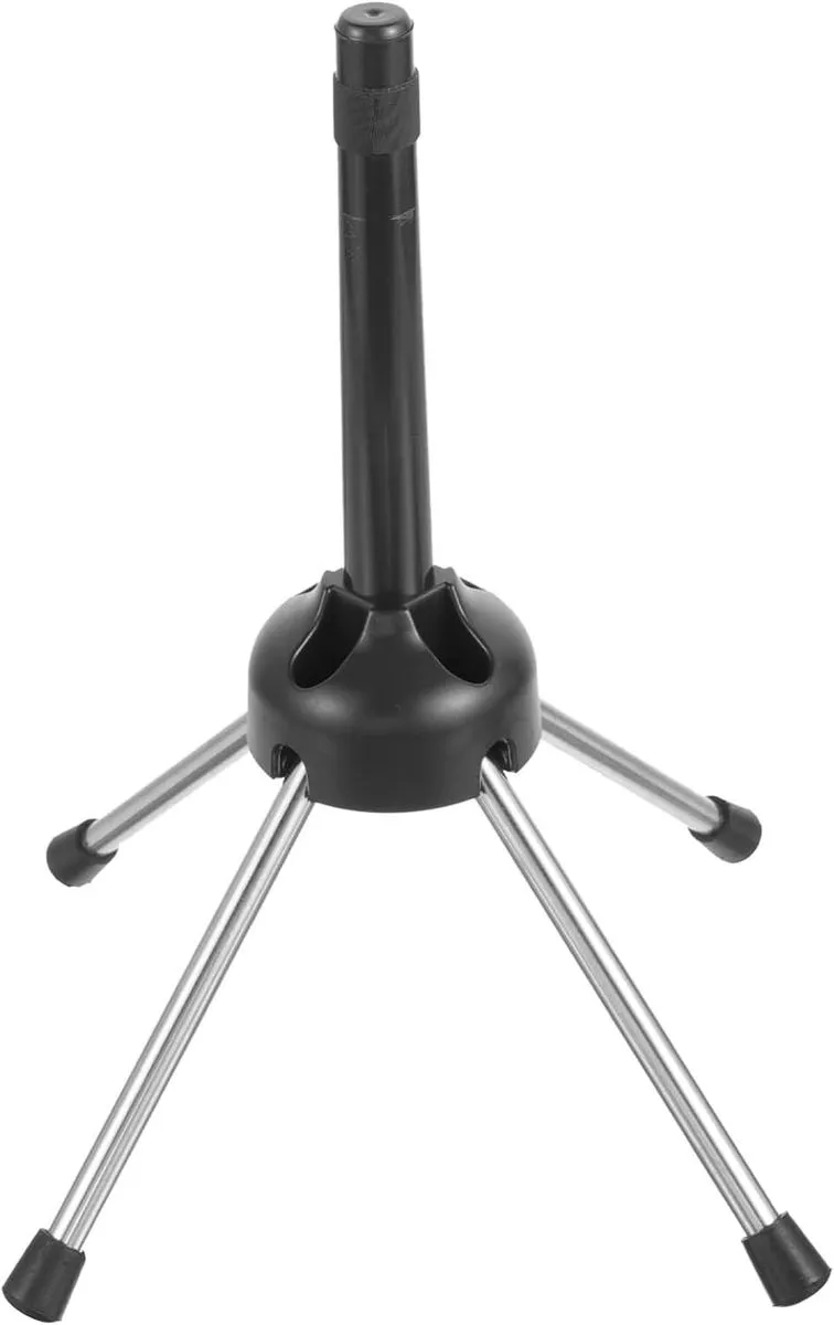 Sturdy Portable Flute Holder Clarinet Stand Folding Design Wind Instrument