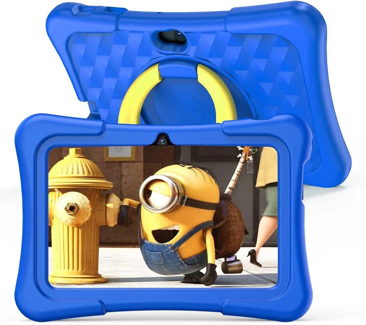 Pritom Smart Tablet for Kids 7" with WiFi 2GB RAM 32GB ROM Parental Control - Blue