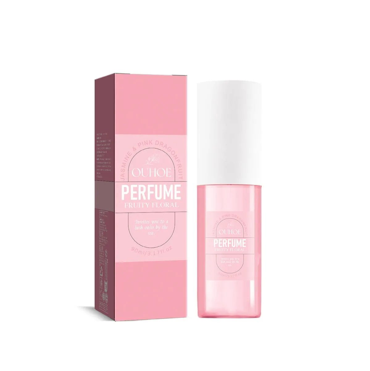 OUHOE Floral Body Perfume Spray Long-Lasting Fresh Fragrance - A