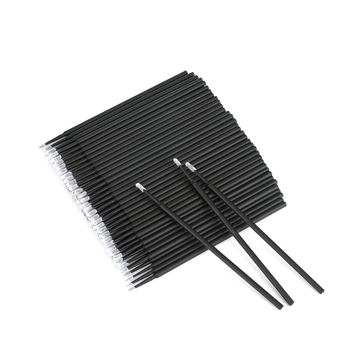 100 Pieces Disposable Micro Applicators Brush for Makeup and Personal Care