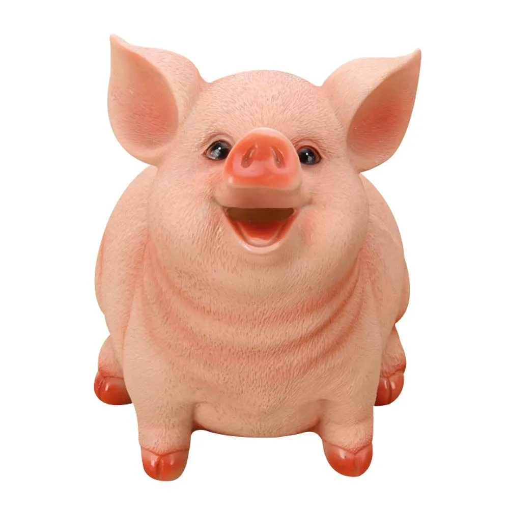 Large Piggy Bank Shatterproof Coin Money Box for Kids Adults