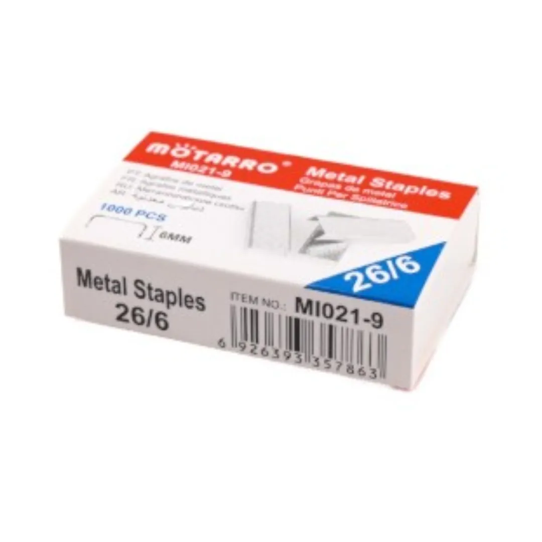 Motarro Metal Staples 6mm 1000PCS