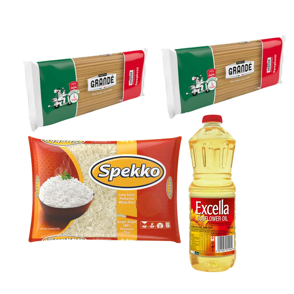 Rice, Pasta and Cooking Oil Combo