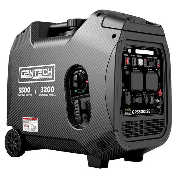 Gentech 3500 Watt Pure Sine Wave Inverter Generator With 2 Wire Auto Start