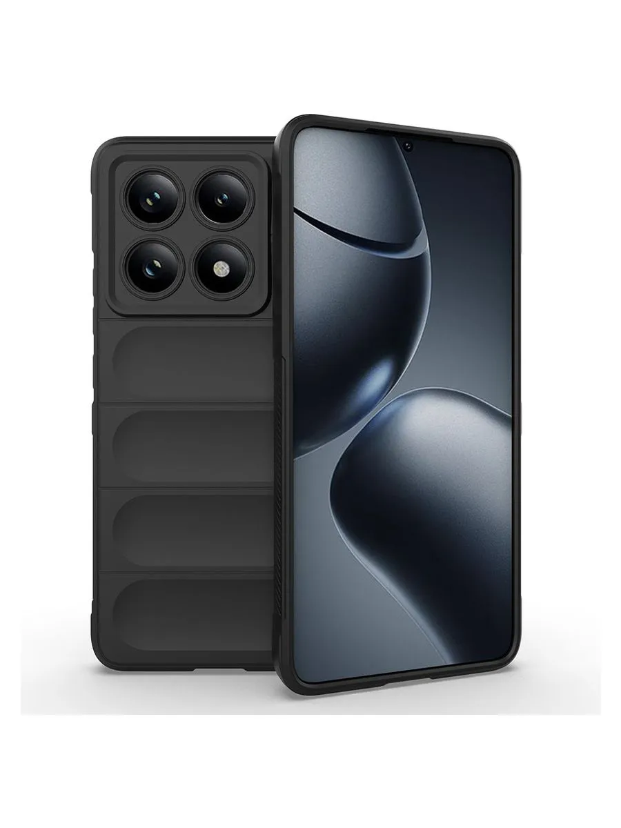 Camera Protection Embossed Soft Silicone Cover Compatible With Xiaomi 14T Pro